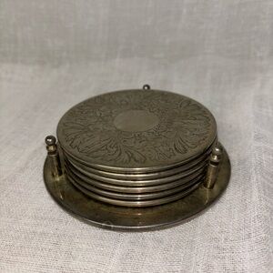 Silver plated Coasters elegant design